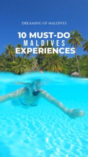 10 unforgettable experiences to add to your Maldives bucket list 🏝️ From snorkeling and scuba diving to sandbank picnics, windsurfing and stargazing, the Maldives are much more than overwater villas. #Maldives #MaldivesBucketList #ThingstoDoinMaldives #VisitMaldives #luxurylifestyle