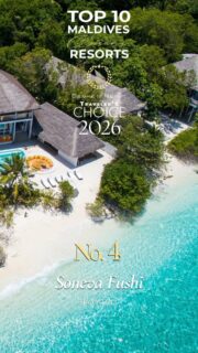 Your TOP 10 Best Maldives Resorts 2026 🏆 No.4 Soneva Fushi.
You voted. You chose. 🏆 Soneva Fushi is your No.4 in the TOP 10 Best Maldives Resorts 2026.  The ultimate Robinson Crusoe dream, reimagined in extraordinary luxury.  Hidden in the lush wilderness of Baa Atoll, Soneva Fushi is a true icon of barefoot luxury, where nature, freedom and boundless creativity come together.  From extraordinary villas with waterslides to dining in the treetops, ziplining through the jungle, stargazing, private sandbank escapes and unforgettable sailing adventures, Soneva Fushi is a world of its own.  Add pioneering wellness retreats, one of the Maldives’ most extraordinary kids’ clubs and AquaTerra, its marine conservation and research centre, and the experience becomes even more remarkable.  🌴 Why is Soneva Fushi a Dream?
• A lush, barefoot island paradise
• Dreamy marine adventures
• Extraordinary villas
• Unique experiences
• Exceptional dining  🏝️ Voted by travelers and Maldives lovers worldwide as part of the 15th edition of the Top 10 Maldives Dreamy Resorts.  What’s yours?  ✈️ Dreaming of Soneva Fushi? Ask me for your Dreamy Offer.
Images @sonevafushiofficial 
#maldives #beachlife #wanderlust #wonderful_places #vacation