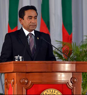 Maldives President Abdulla Yameen