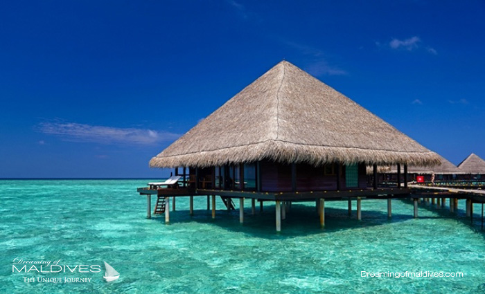 Adaaran Rannalhi Maldives Best Resort for snorkeling in Maldives.Water Villa
