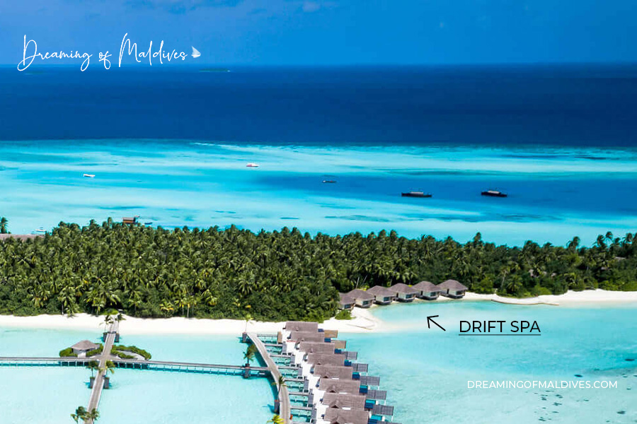 Drift Spa Niyama Private Islands Maldives aerial view
