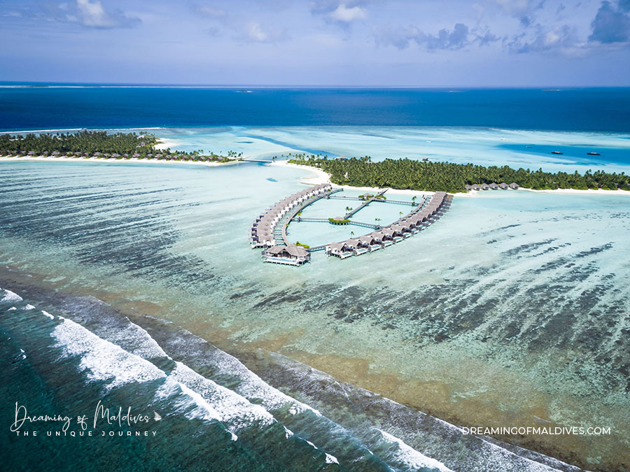 Play and Chill island aerial view niyama maldives
