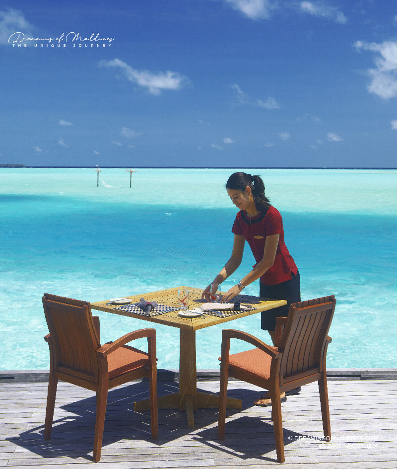 reviews Anantara Dhigu Maldives restaurants dining