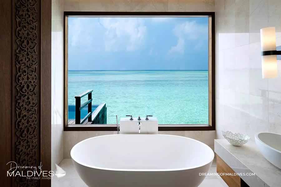 beautiful maldives Bathroom anantara veli water villa bungalow