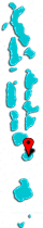 Laamu Atoll map