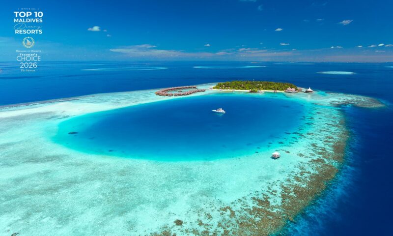 Baros Maldives voted best maldives resort 2026 Top 10 official Ranking. No.9