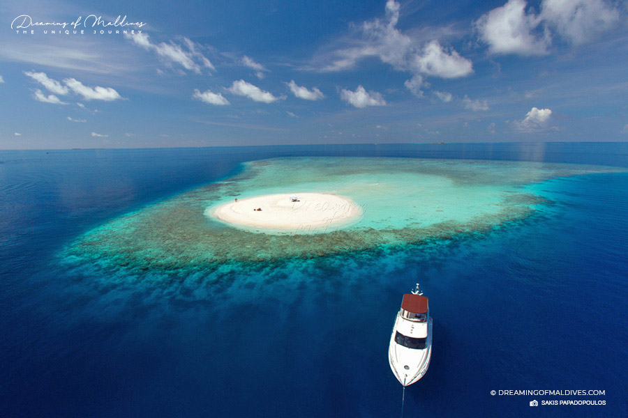 Baros Maldives private sandbank experience