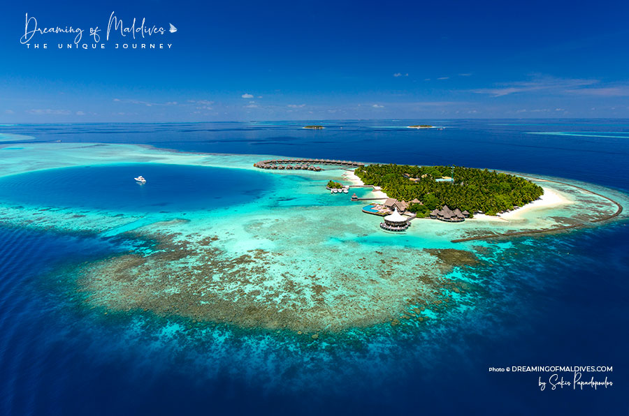 SNORKELING BAROS MALDIVES Aerial view