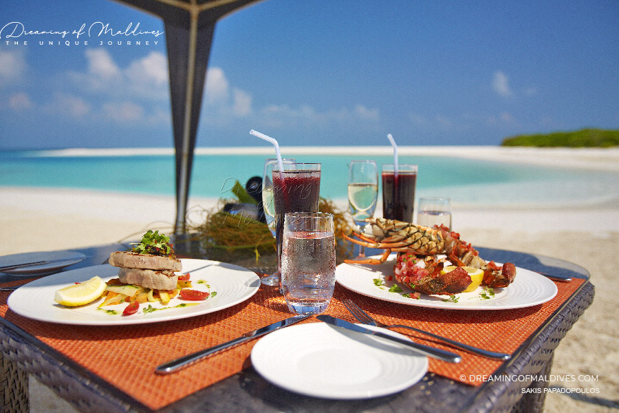 federer kihavah beach lunch