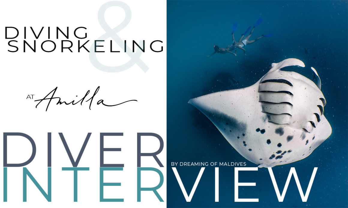 Diving and Snorkeling guide at Amilla Maldives