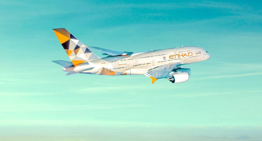 Etihad Airways A380-800 Aircraft to be landed in Maldives Velana Airport piloted by a Maldivian