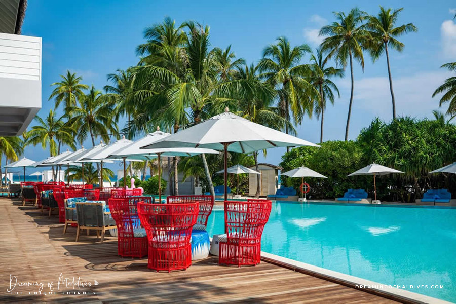 Seaside Finolhu Pool Bar new design