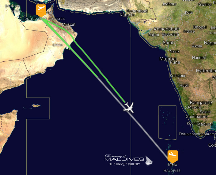 Etihad Airways 278 Flight Tracker