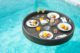 floating breakfast maldives