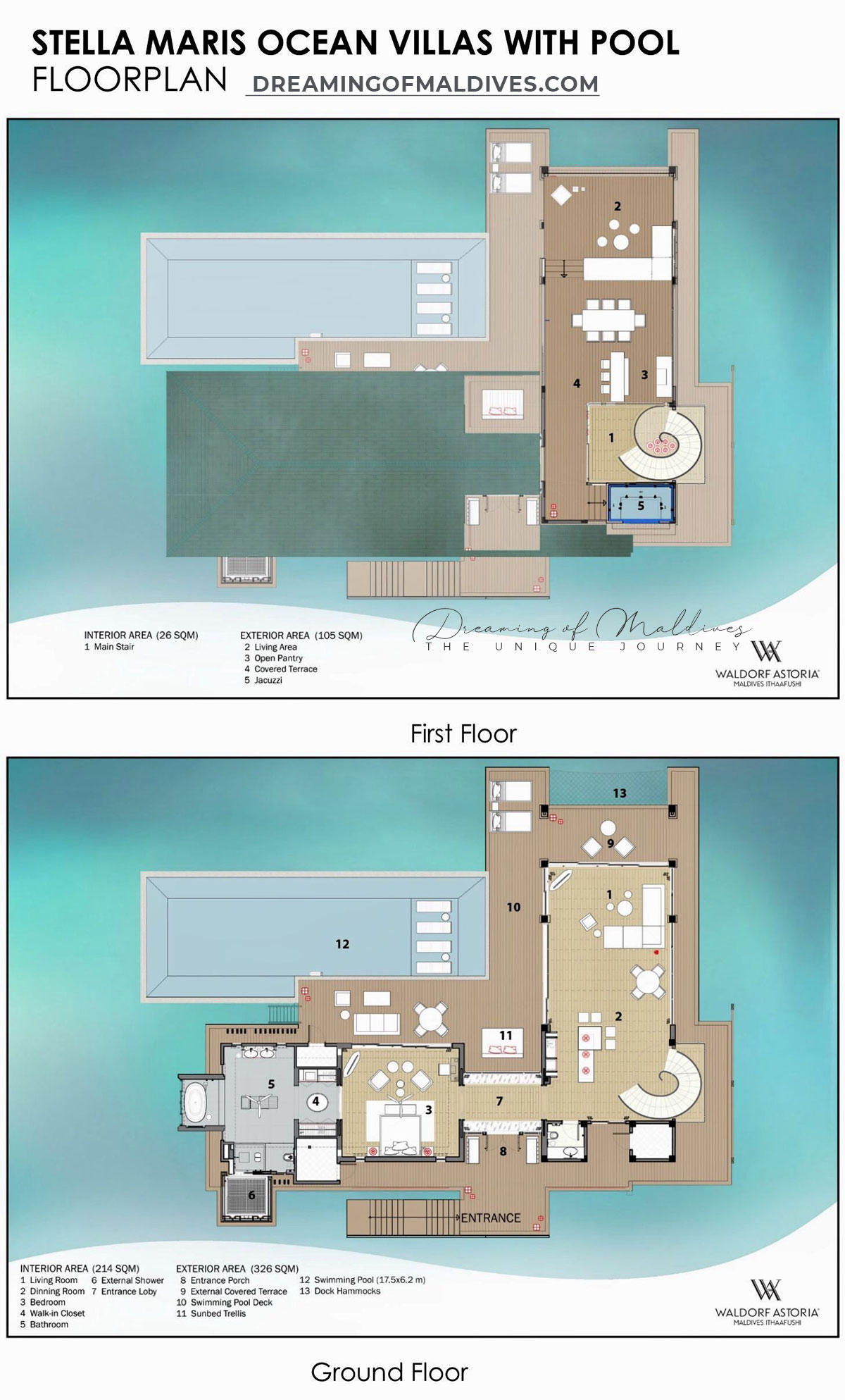 The Stella Maris floorplan
