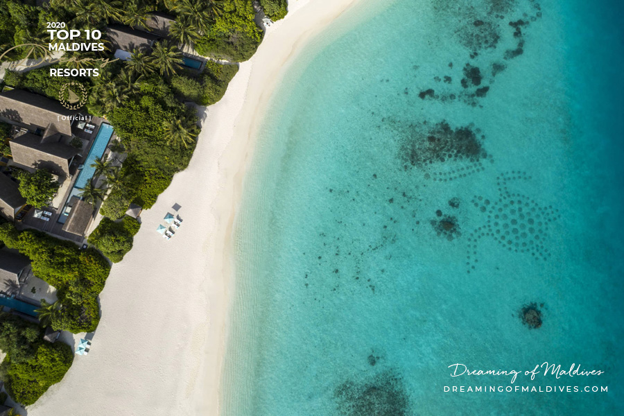 Four Seasons Maldives Landaa Giraavaru Aerial View