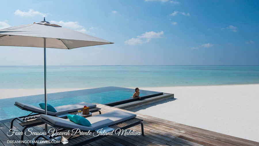 Four Seasons Voavah Private Island by the pool