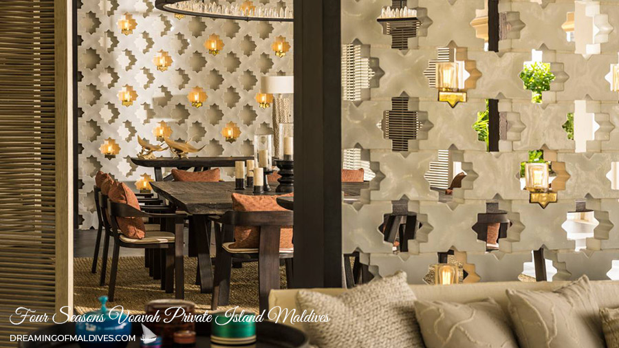 Private Dining - Four Seasons Private Island Maldives at Voavah