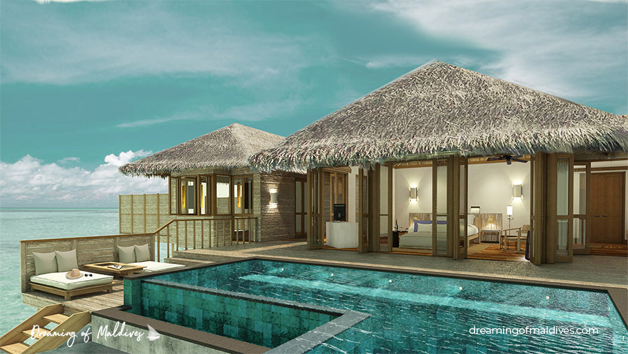 FAMILY VILLA WITH POOL new gili lankanfushi maldives