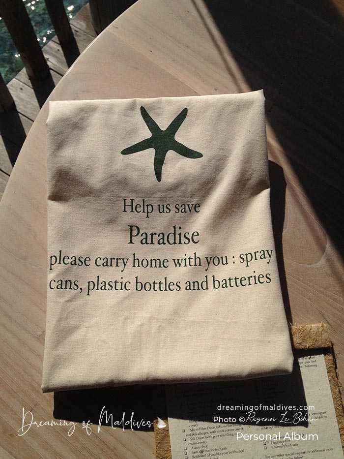 Gili Lankanfushi Eco-Friendly