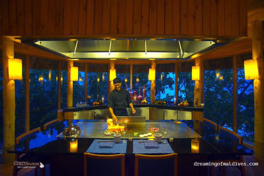 Gili Lankanfushi Teppanyaki Japanese Restaurant