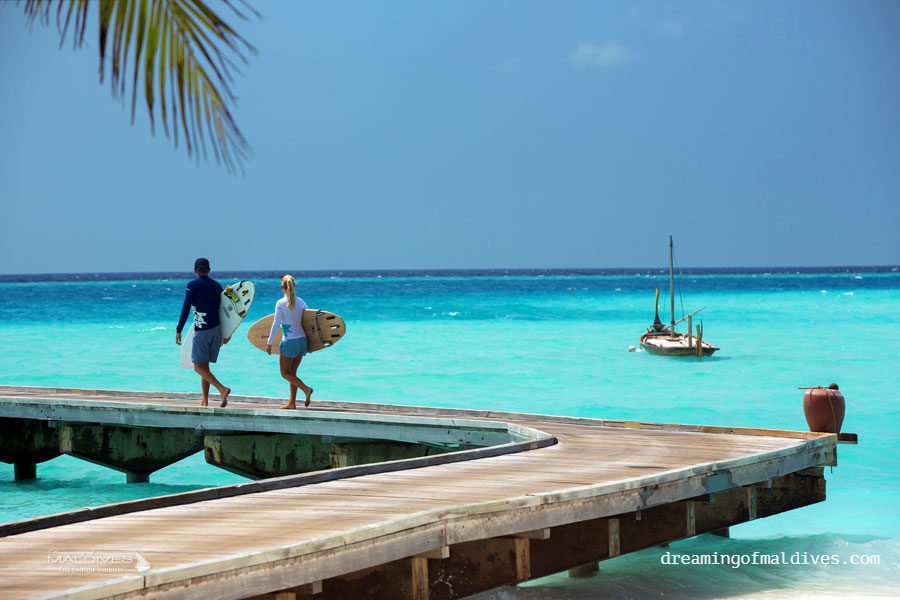 Gili Lankanfushi Maldives Surfing