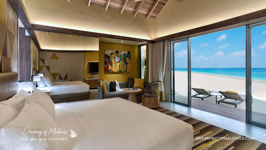 Hard Rock Hotel Maldives Gold Beach Villa