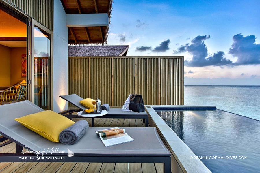 Hard Rock Hotel Opens In Maldives Platinum Overwater Pool Villa