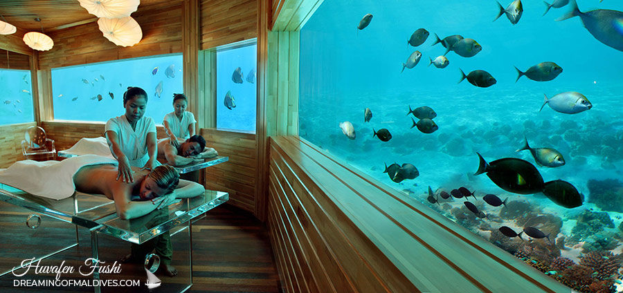 underwater Spa at Huvafen Fushi