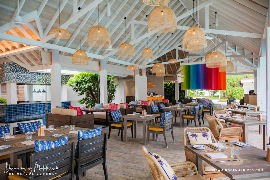 Seaside Finolhu new design Baa Baa restaurant