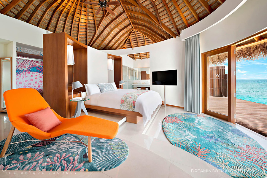 W maldives interior design Wow Ocean escape