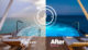 IRIDIUM SPA Blue Hole Pool VIEW BEFORE AND AFTER THE SUNSET st regis vommuli Maldives