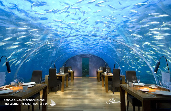 ITHAA underwater restaurant