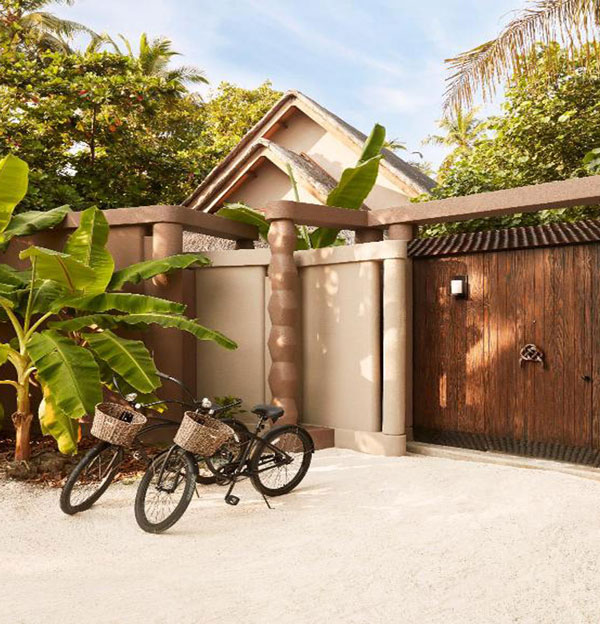 joali maldives free bicycles