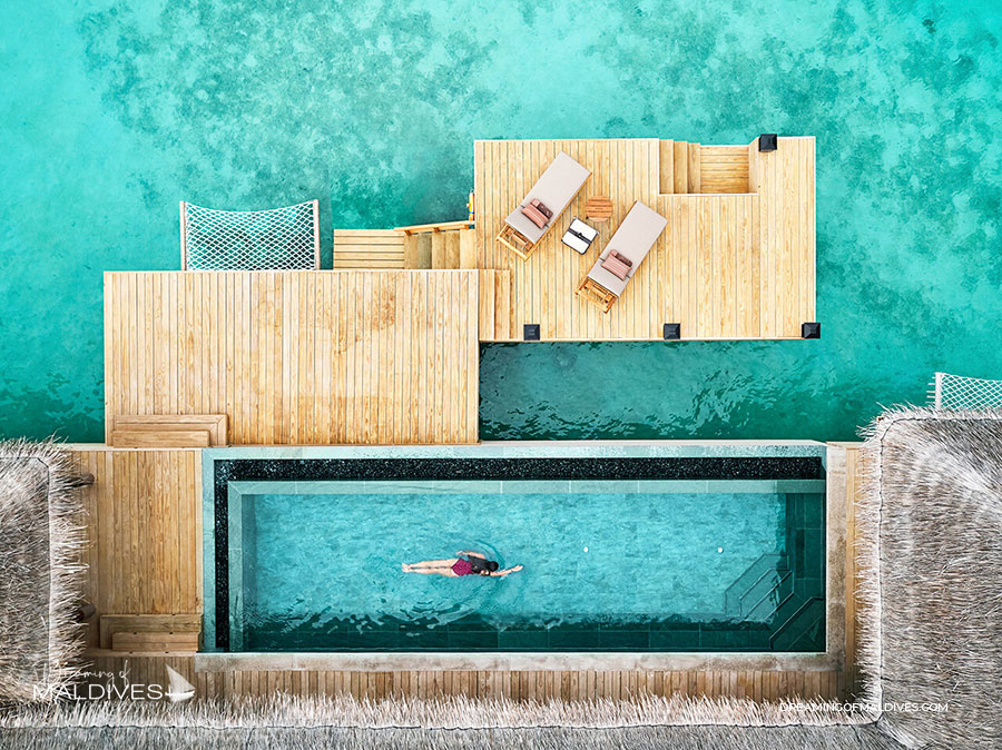 Water Villa with pool - Photo Joali Maldives