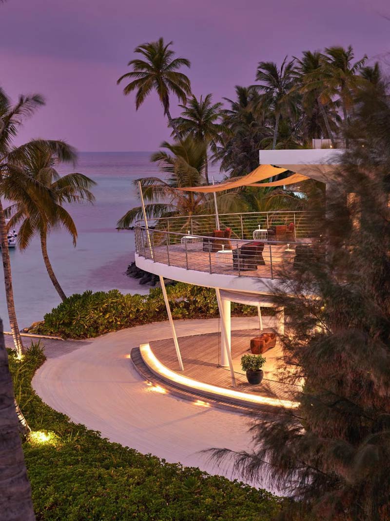 Jumeirah Maldives Olhahali cafe lounge