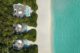 Jumeirah Maldives Olhahali Island contemporary Villas aerial view