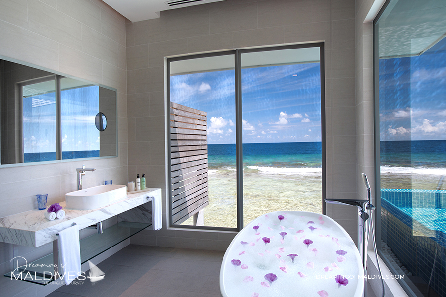 beautiful maldives Bathroom Kandima Maldives Aqua Pool Villa