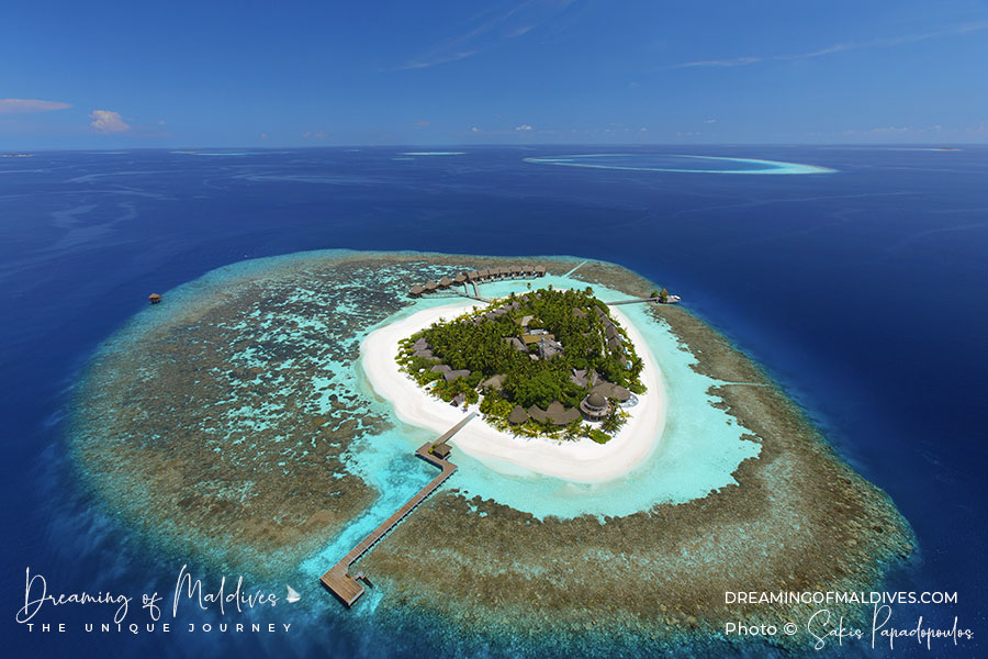 Kandolhu Maldives Aerial View.