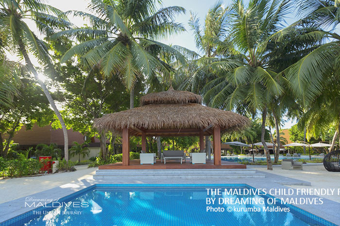 Kids pool kurumba Maldives child friendly resort