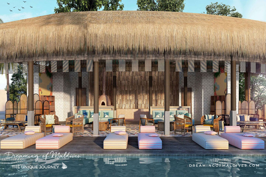 Riviera Bar and Grill at Le Méridien Maldives