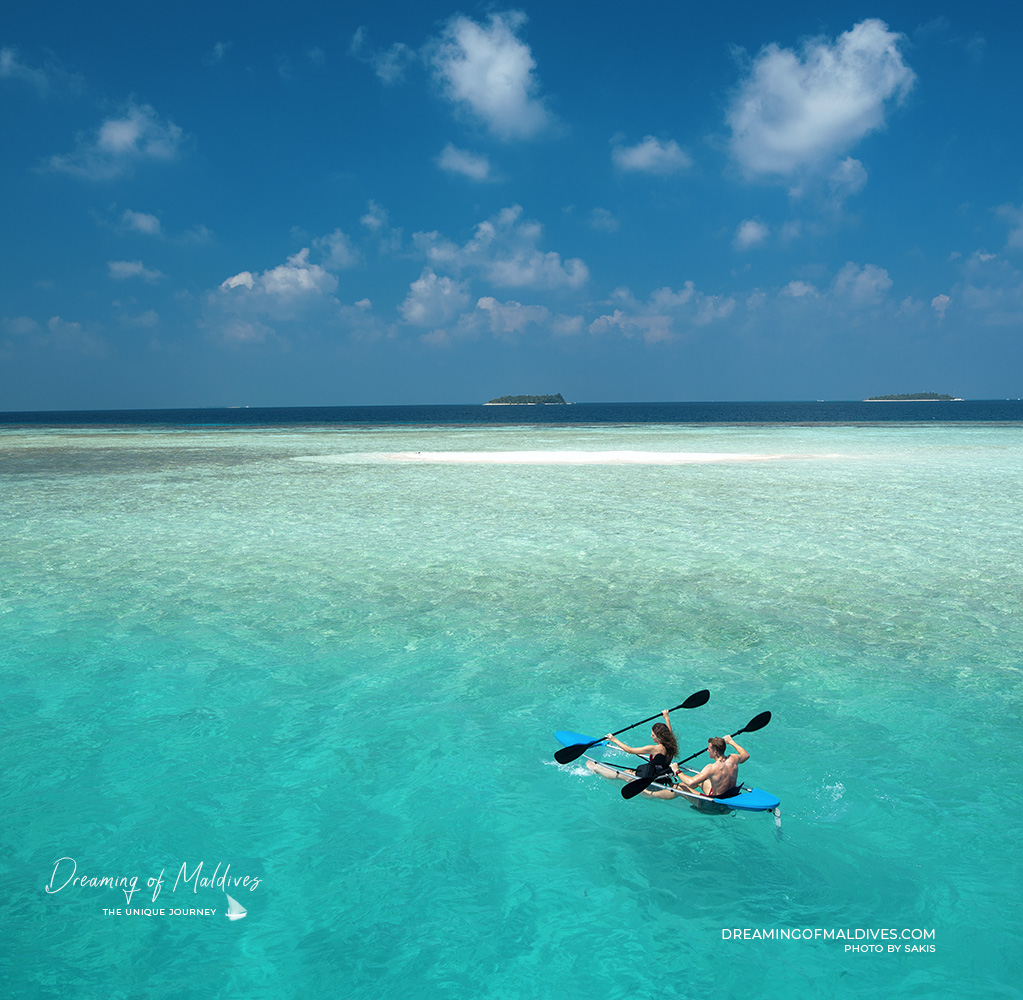 Activity : Canoeing on a Big Blue Lagoon