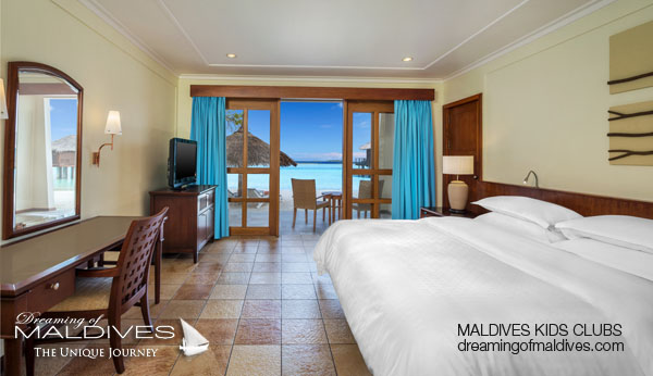 Sheraton Maldives Family Rooms Beach Front Deluxe Rooms