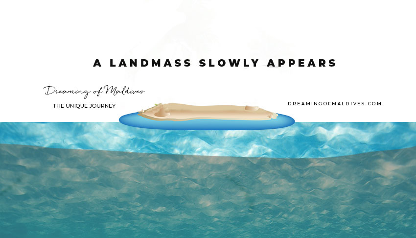 sandbank formation maldives