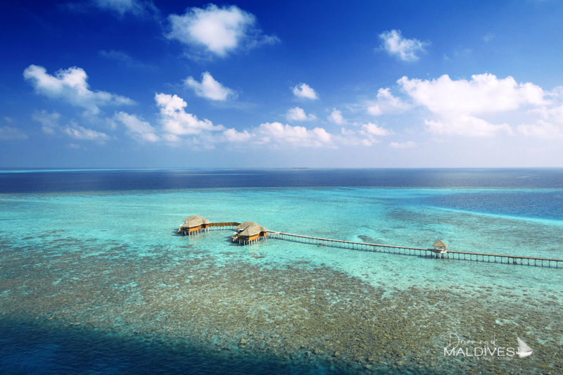 Two-Bedroom Ocean Pavilions Aerial View - Huvafen Fushi