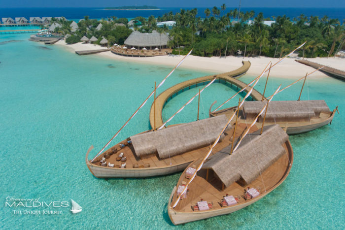 Milaidhoo Maldives aerial view