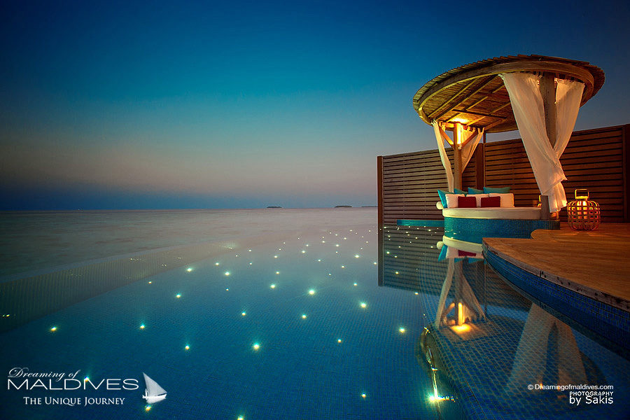 10 Villas for lovers and honeymooners in Maldives to Inspire you Water Pool Villa. Milaidhoo