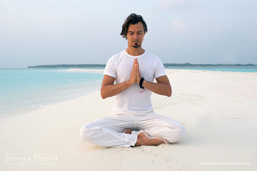 best yoga retreat maldives soneva fushi meditation beach