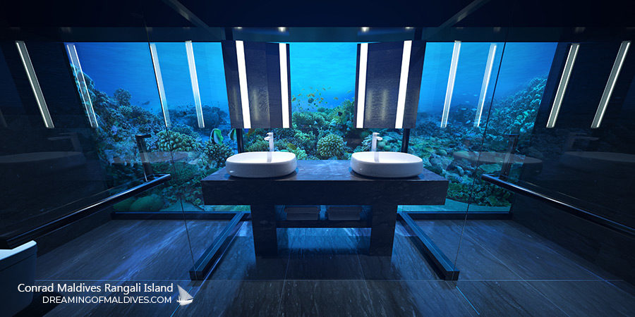 The Muraka Underwater Bathroom