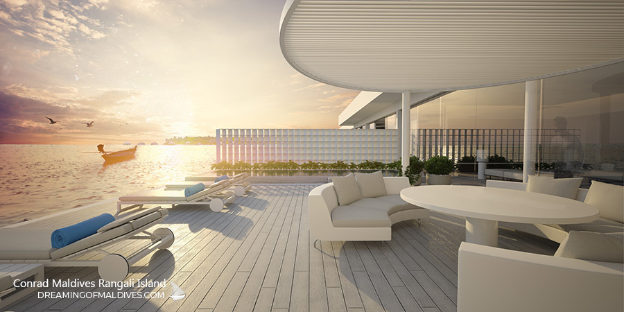 Above the sea, The MURAKA offers huge living space with endless ocean views